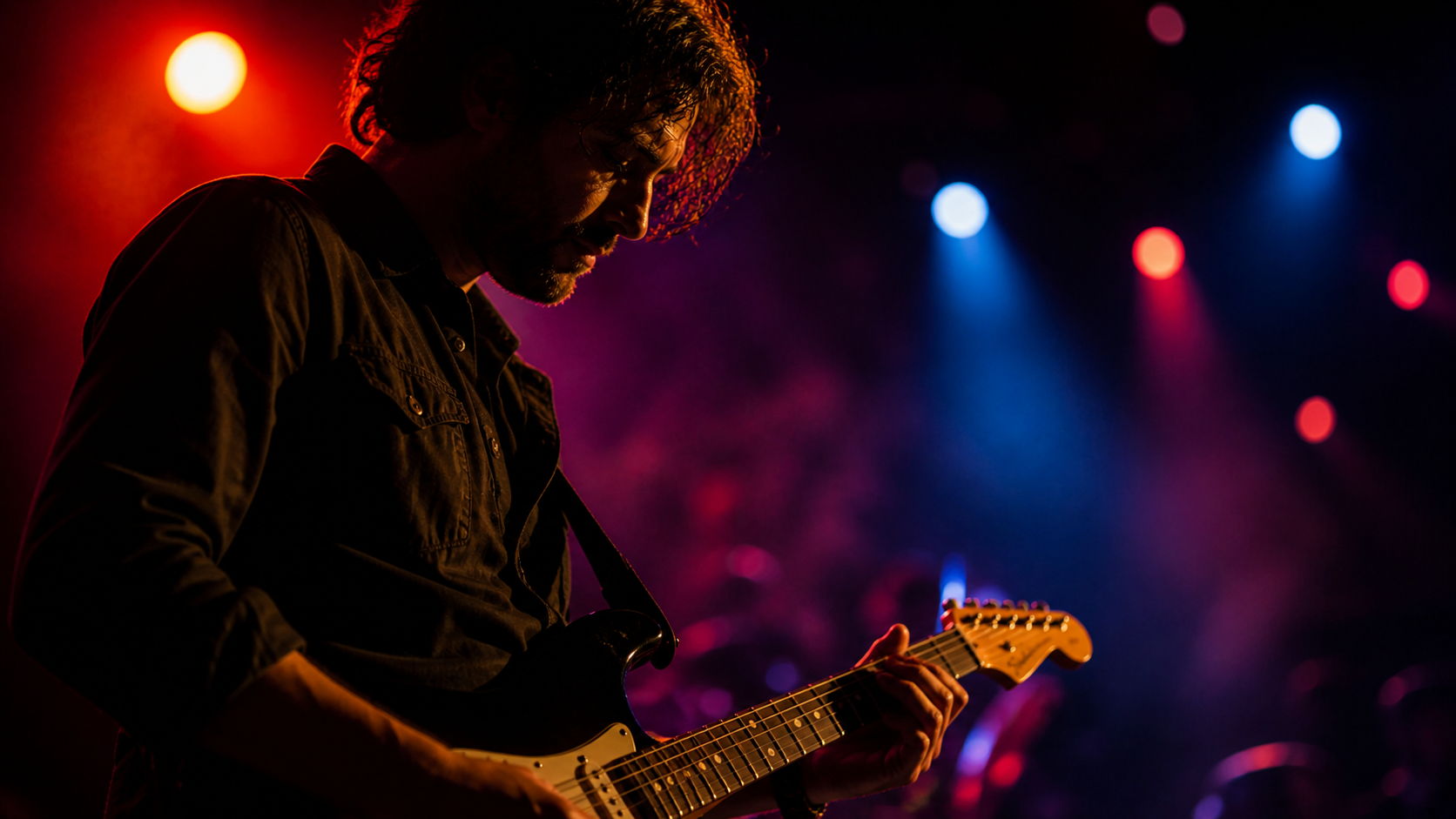 Photo de concert basse lumière