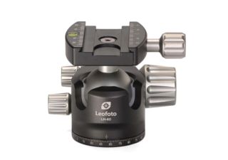Leofoto Rotule Ball LH-40 avec plaque de connexion QP-70