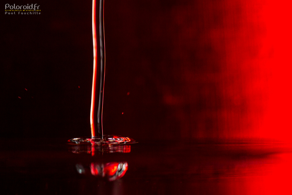Colored Water Drop